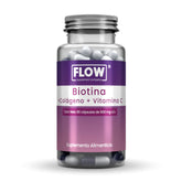 Biotina Colágeno Vitamina C 90 cápsulas Flow
