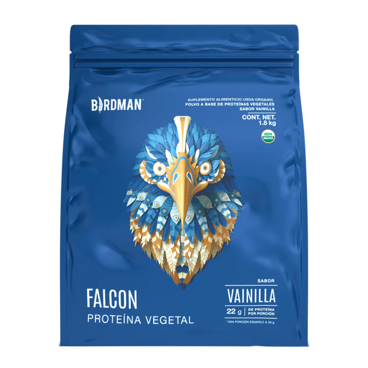 Falcon Proteína Vegetal Orgánica 1.8 Kg Birdman