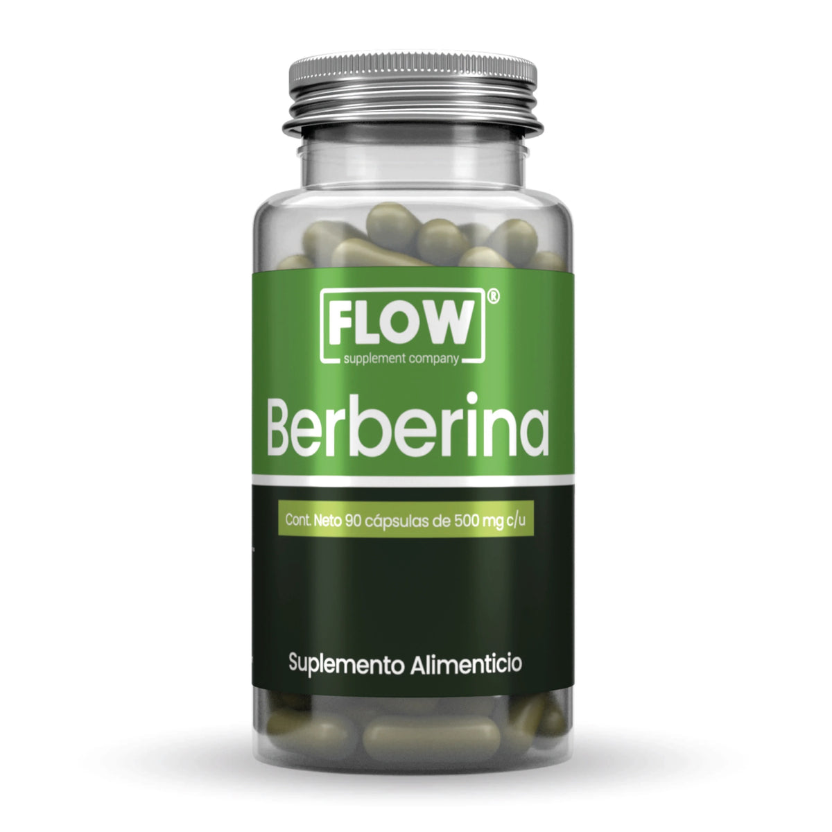 Berberina 500 mg 90 cápsulas FLOW