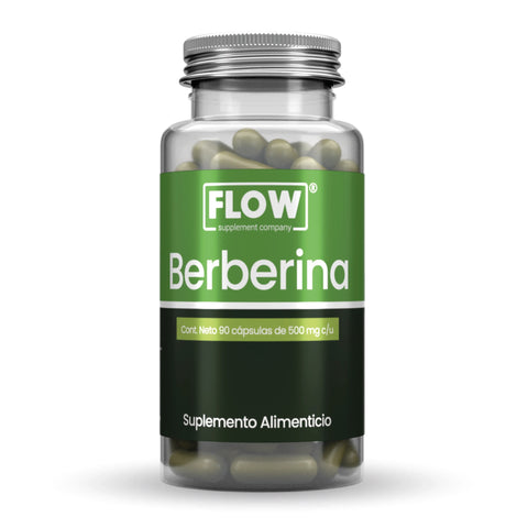 Berberina 500 mg 90 cápsulas FLOW