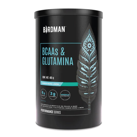 BCAAs y Glutamina 405 g Birdman