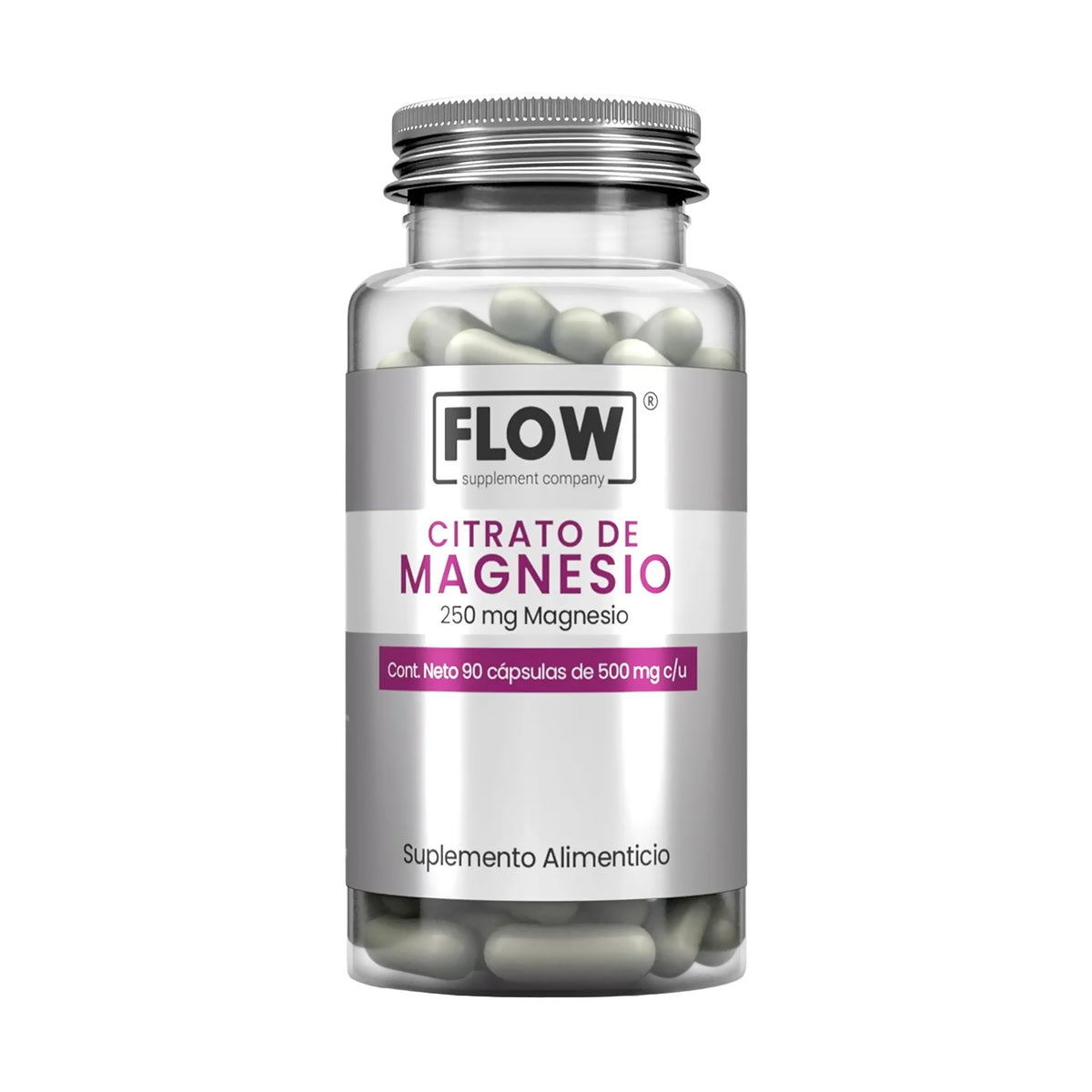 Citrato de Magnesio 90 capsulas Flow