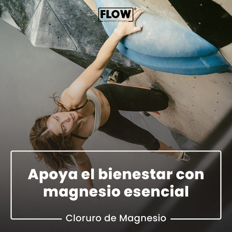 Cloruro de Magnesio 100 cápsulas Flow