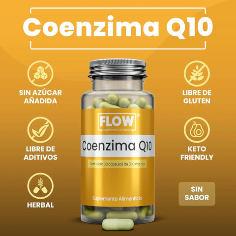 Coenzima Q10 30 cápsulas Flow