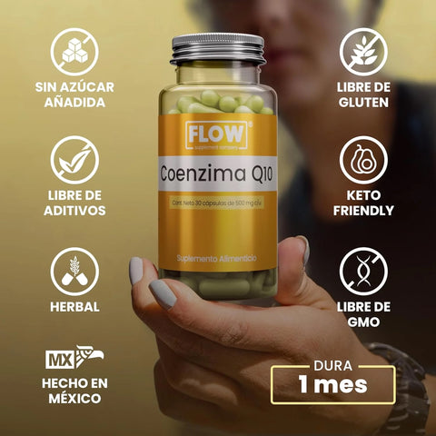 Coenzima Q10 30 cápsulas Flow