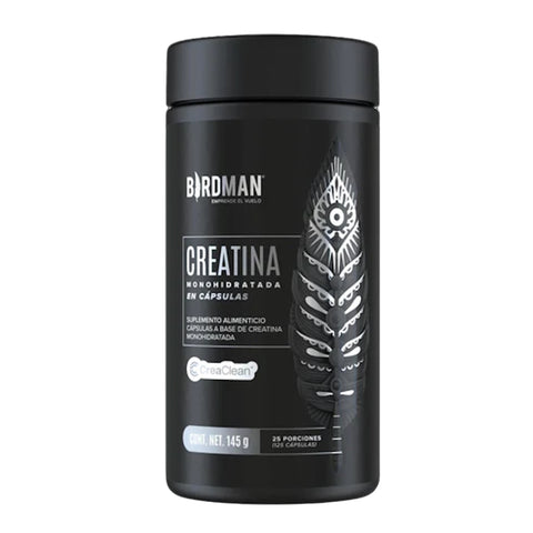 Creatina Monohidratada 125 cápsulas Birdman