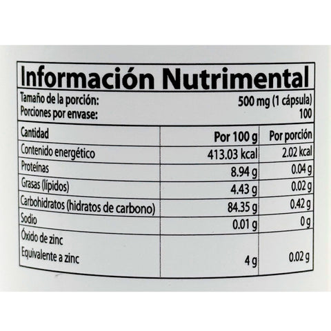 Zinc 100 cápsulas Natural Health ZYN-C