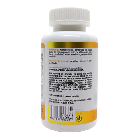 Vitamina D3 + K2 Magnesio Zinc 30 cápsulas Natural Health