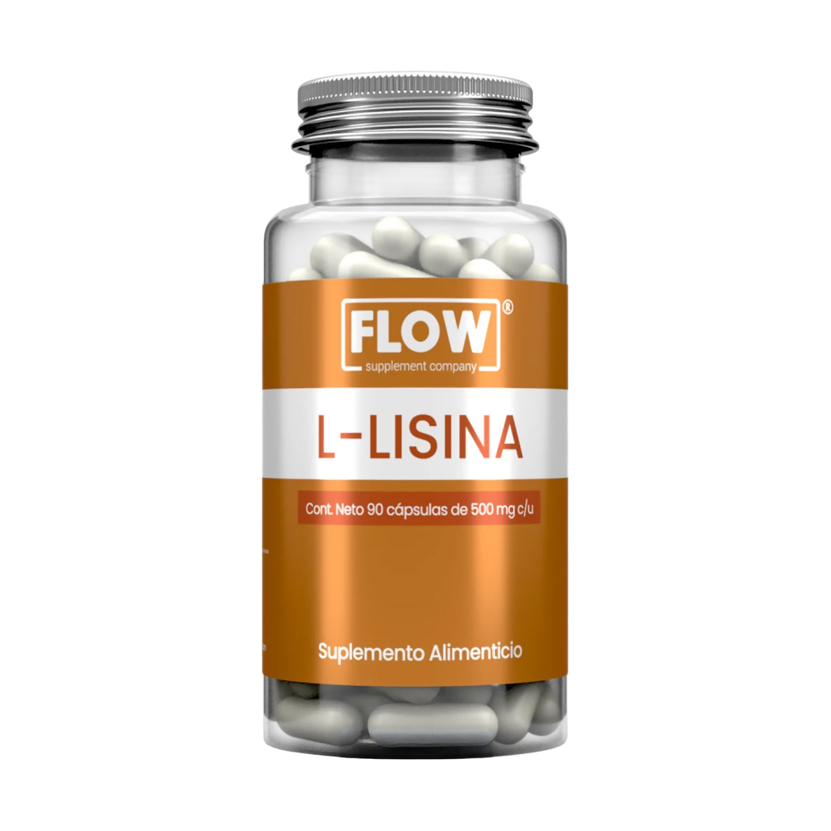 Lisina 90 cápsulas Flow