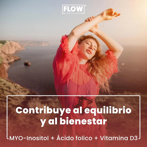 Myo Inositol 90 cápsulas 500 mg FLOW