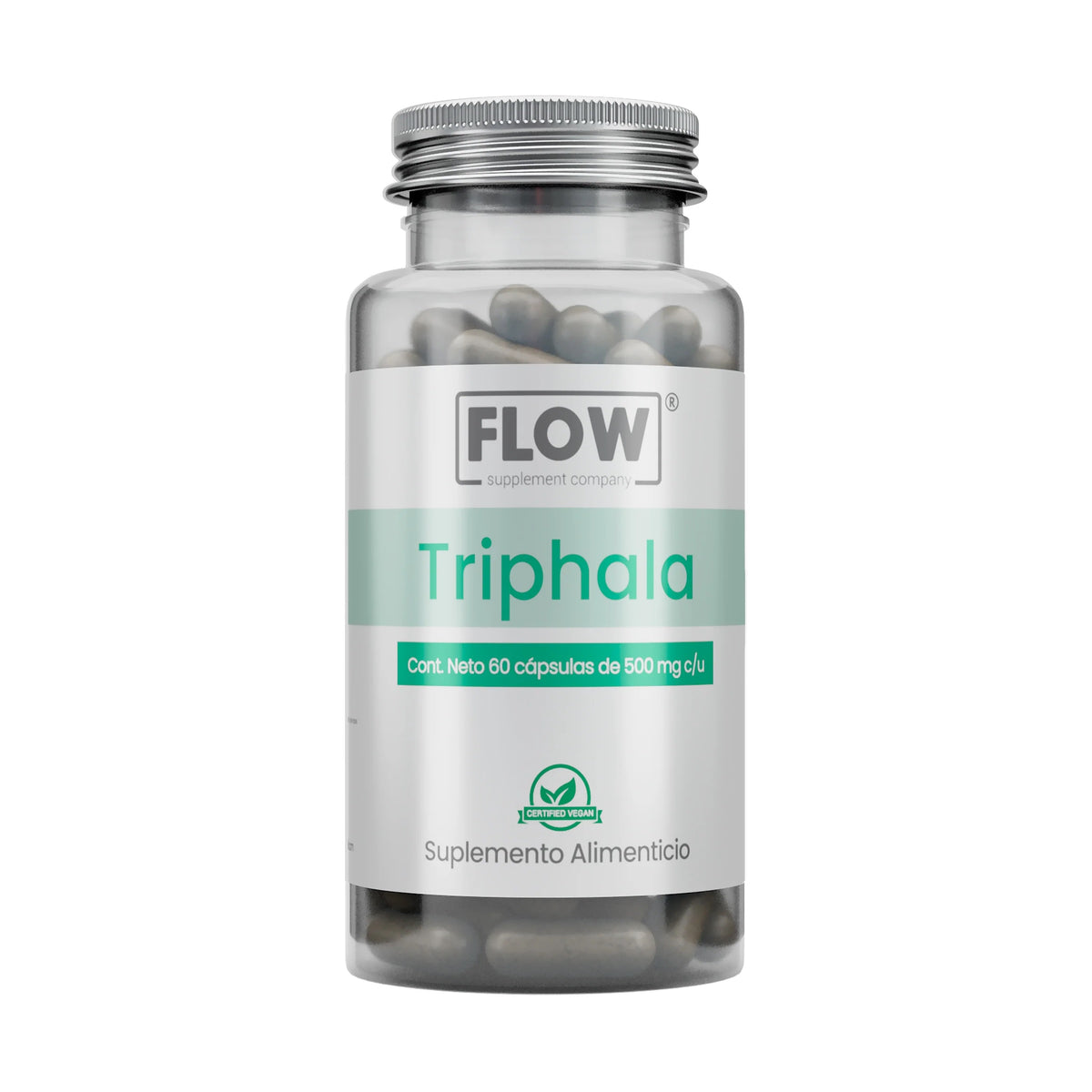 Triphala 60 cápsulas Flow