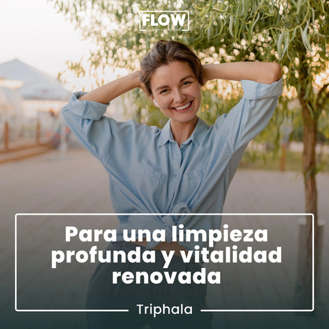 Triphala 60 cápsulas Flow