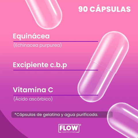 Vitamina C Equinacea 90 cápsulas