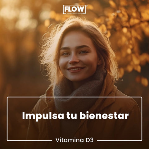 Vitamina D3 30 cápsulas Flow