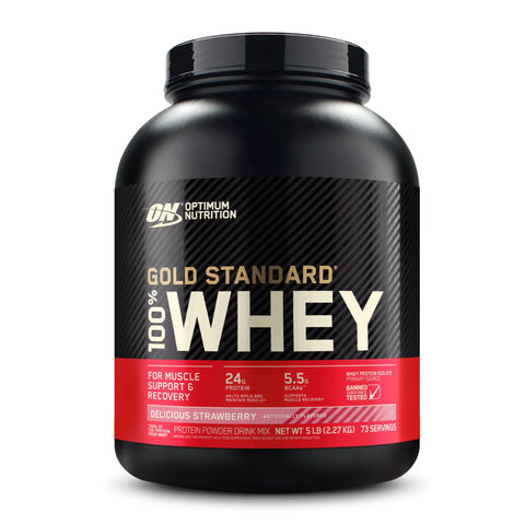 Proteína Gold Standard 100% Whey 5 Lbs Optimum Nutrition